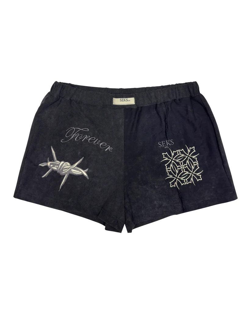 EMBROIDEREDFOREVERSHORTSFRONT SEKS Forever Shorts
