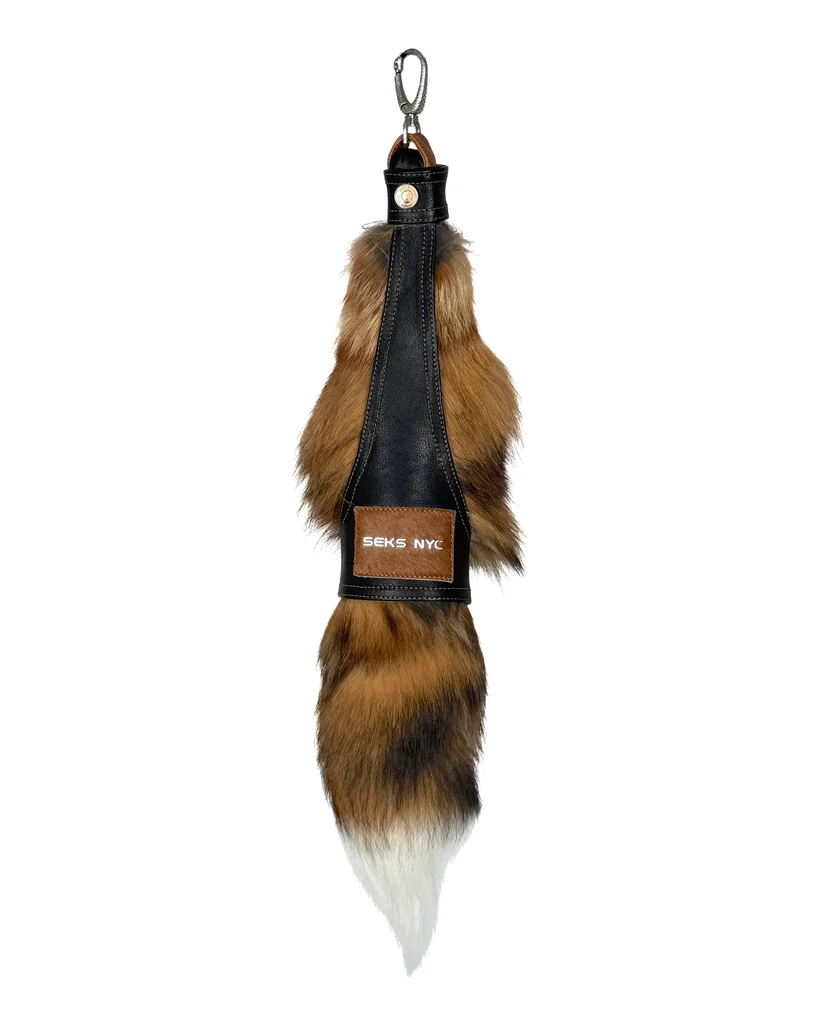 SEKSFoxTailHarness The Fox Tail Leather Harness Clip