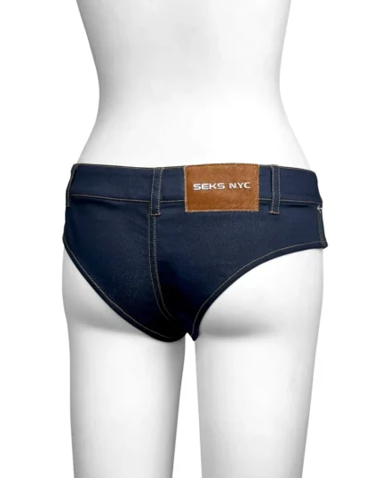 The SEKS Denim Mini Short